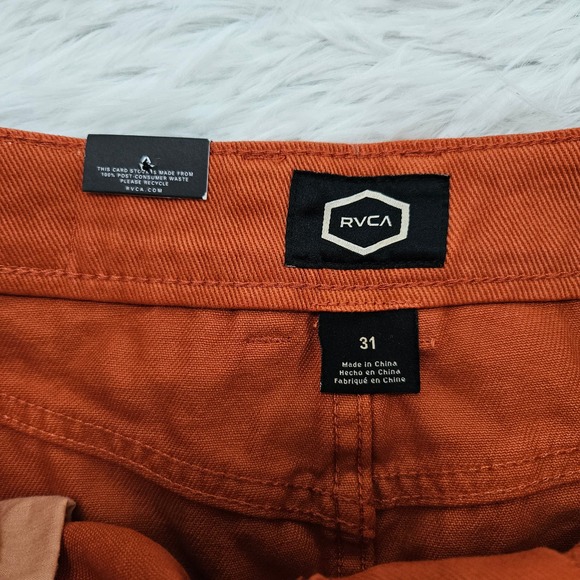 NWT RVCA Women's Terracotta Siena High Rise Denim Mini Skirt. Size 31 - Picture 6 of 12
